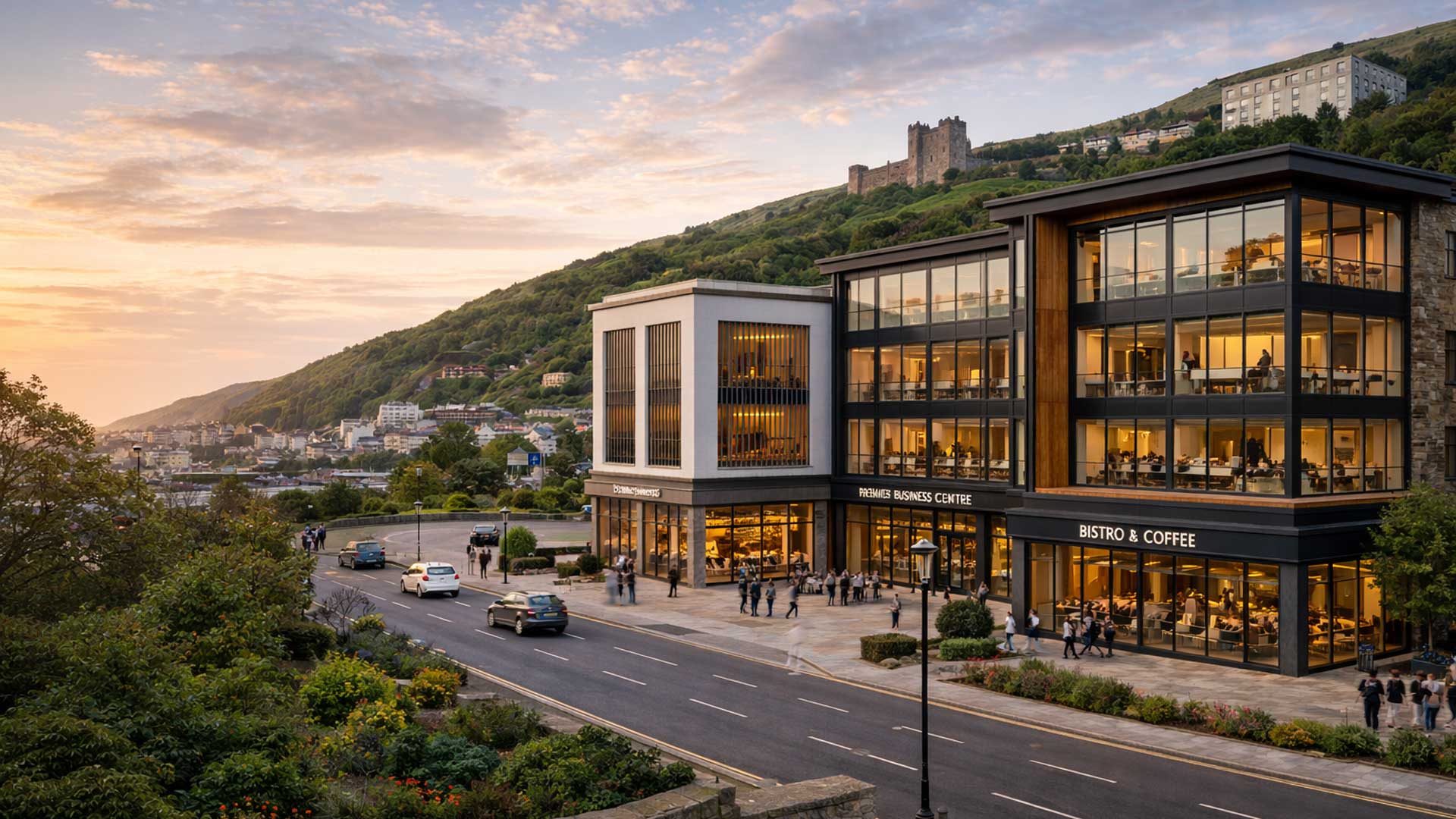 Isle of Man Development - Commercial construction project by MannBuild on Isle of Man