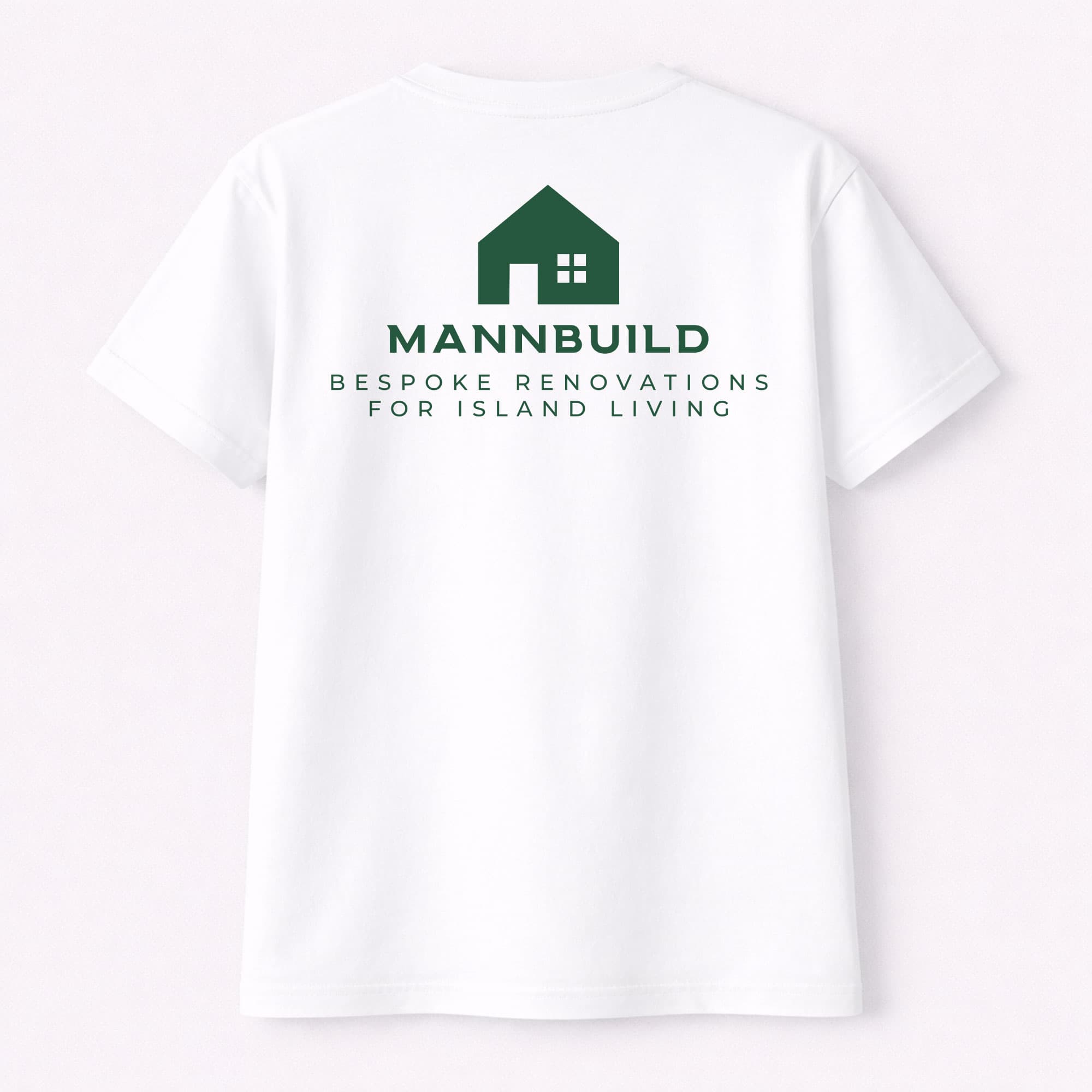 MannBuild White T-Shirt - Image 2